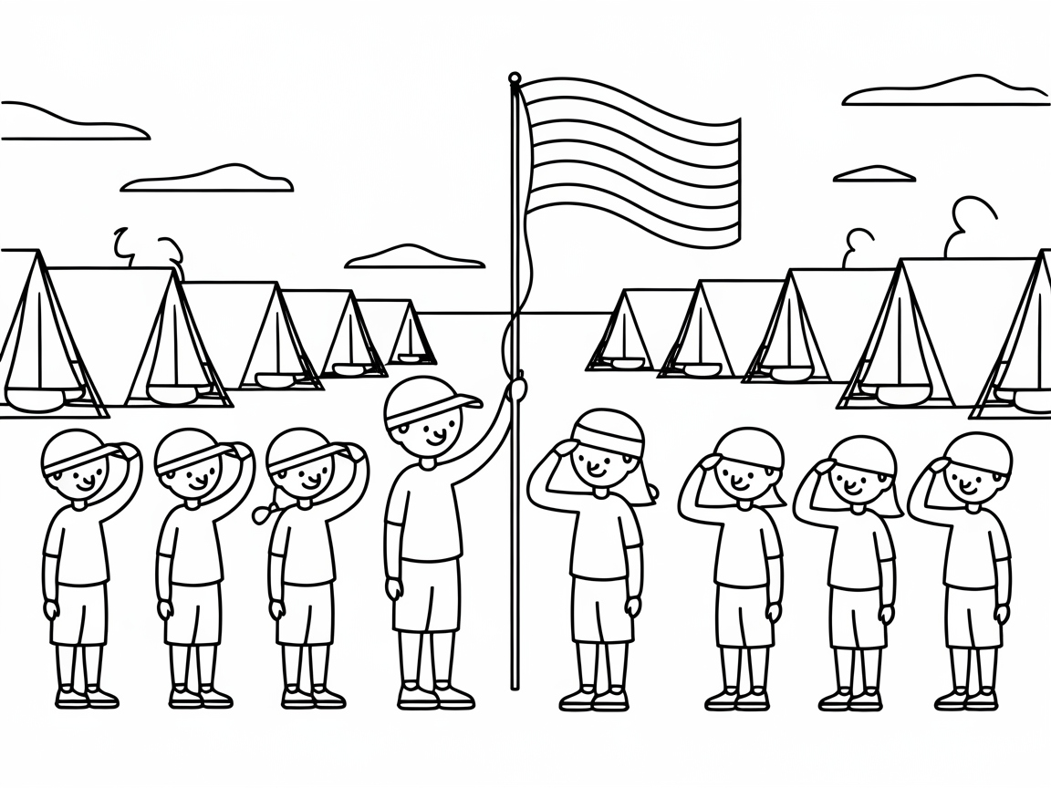 Camp Salute: A Day of Unity and Fun