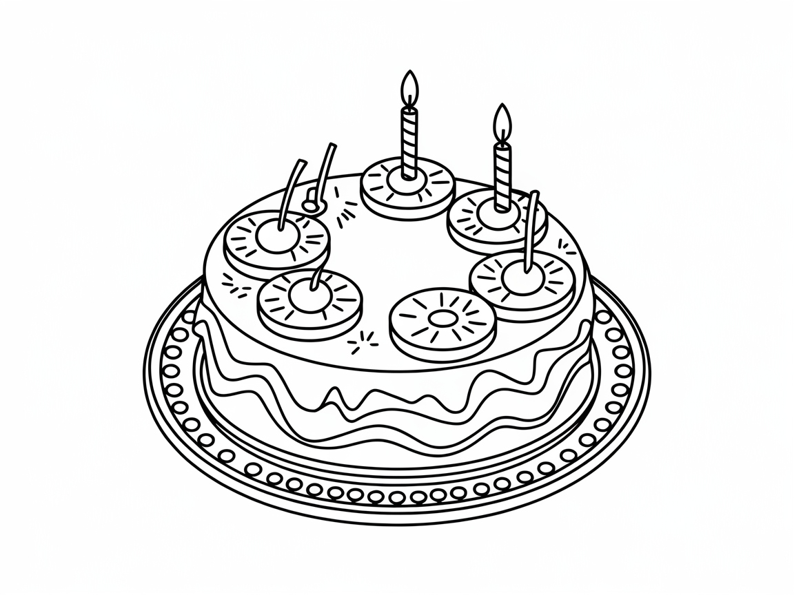 Bring a Tropical Twist to This Pineapple Cake Design