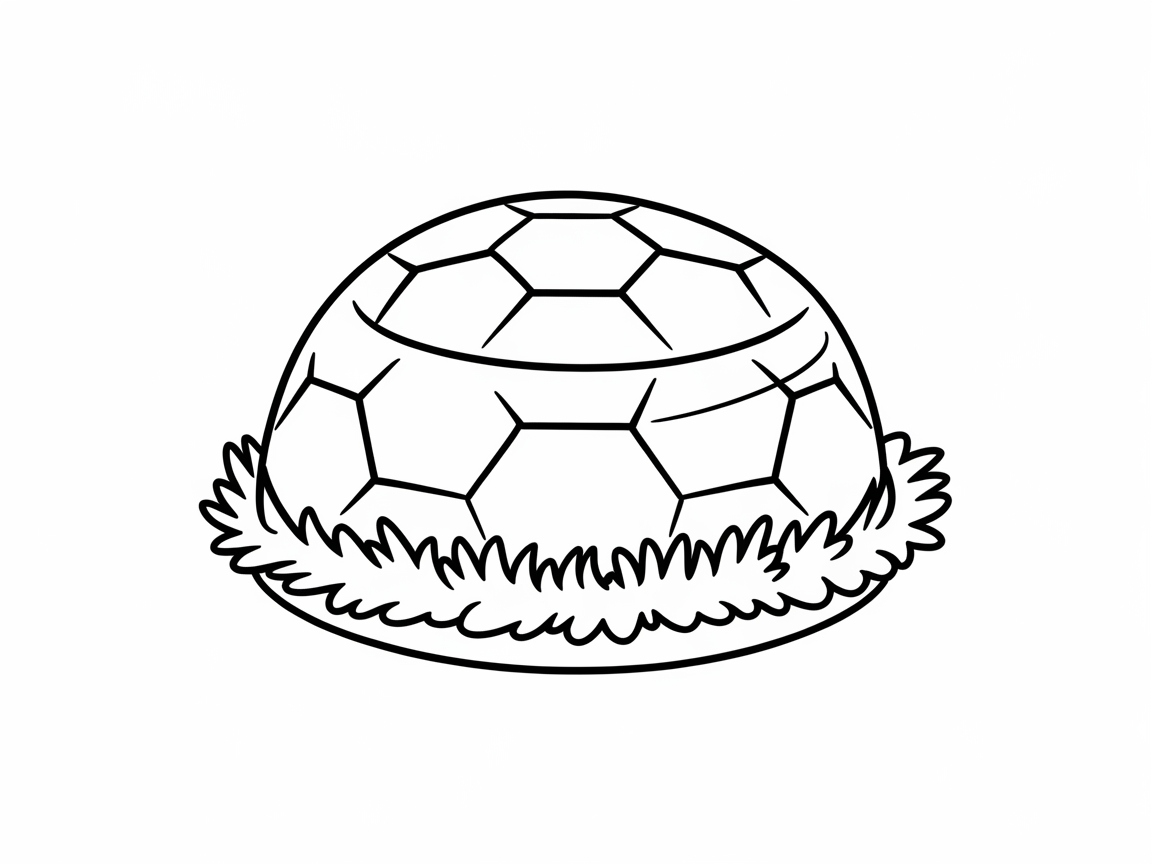 Score Big with This Soccer Ball Cake Design