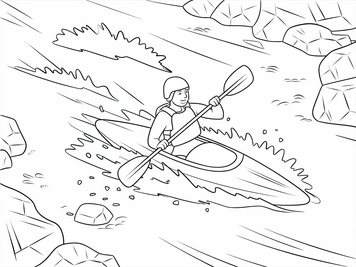Paddle Through Thrilling Rapids