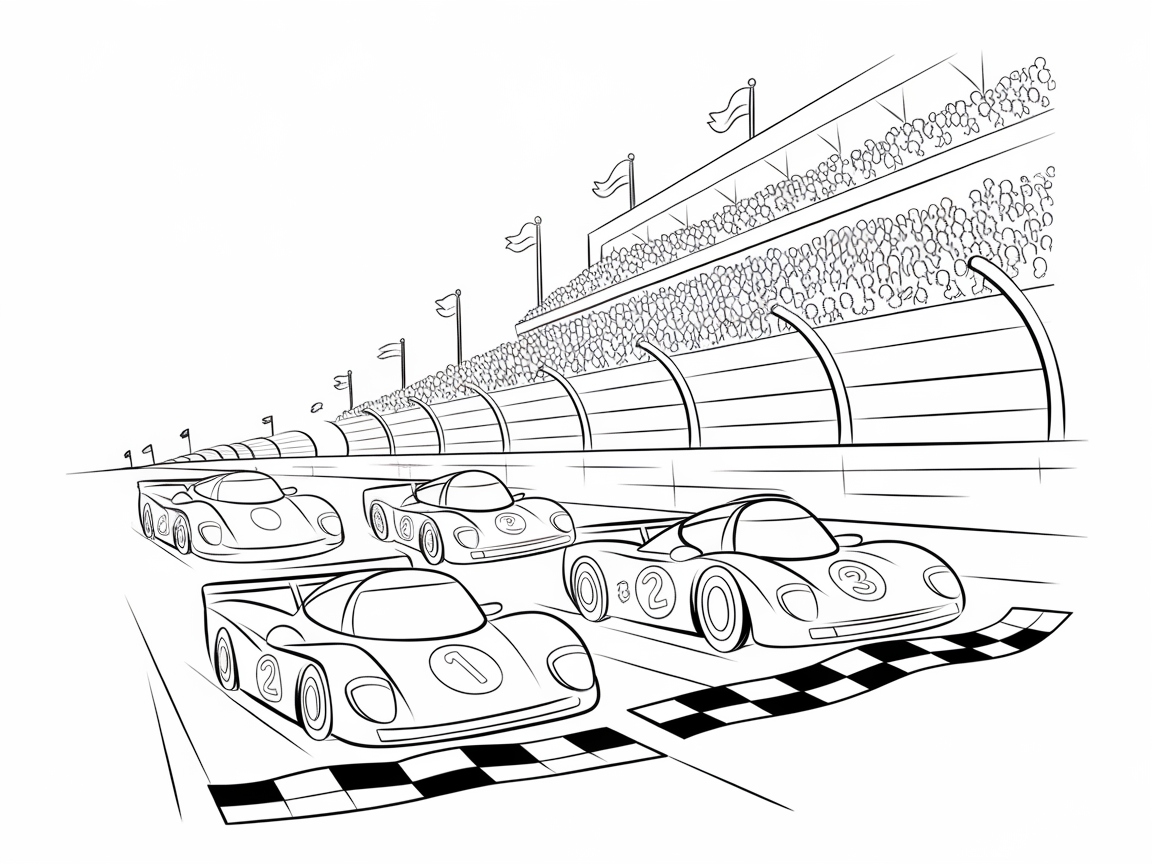 Start Your Engines with This High-Speed Racing Scene