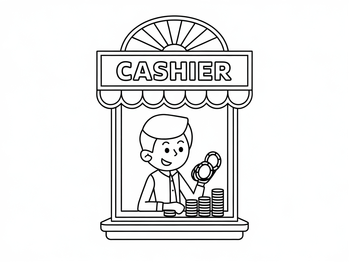 Step Up to the Cashier Window Fun