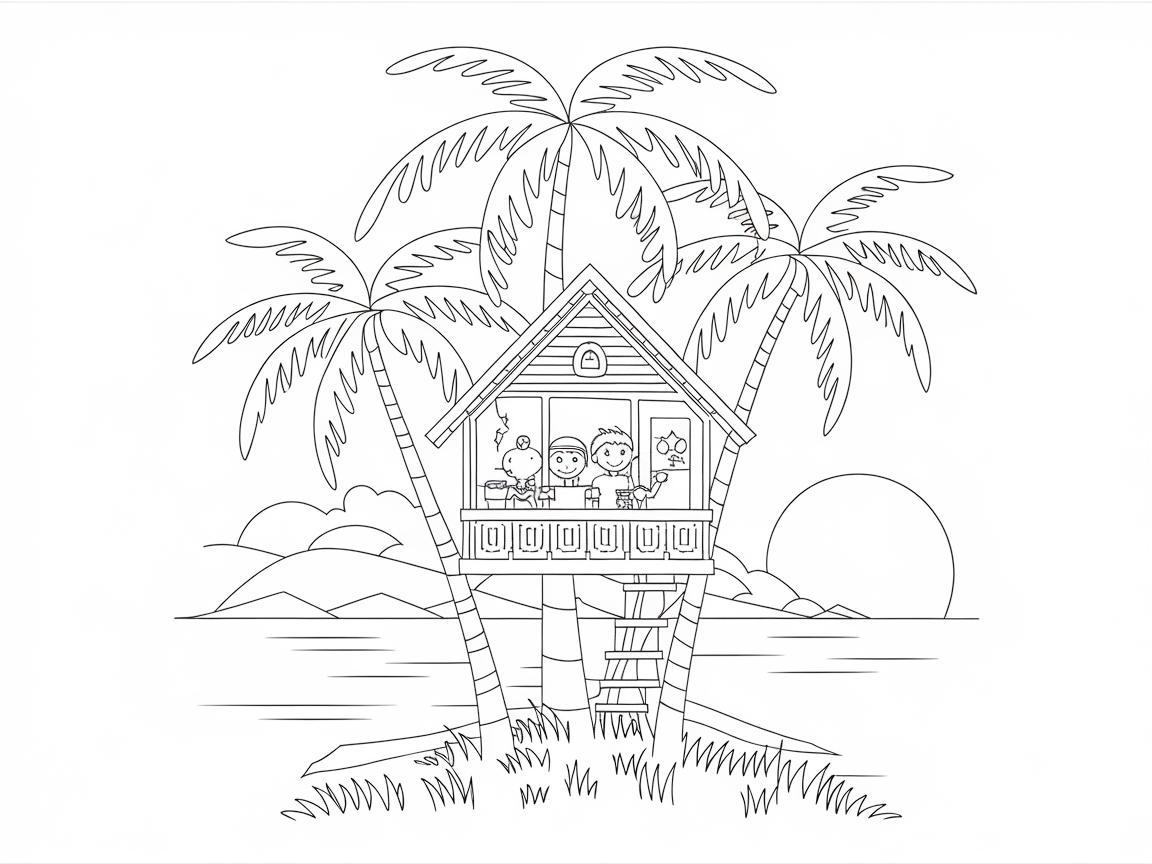 Escape to a Treehouse Paradise by the Shore