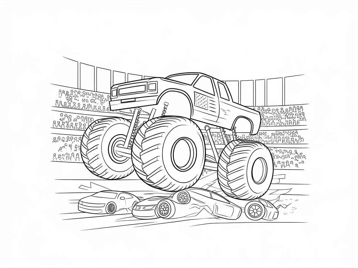 Rev Up Your Creativity with This Monster Truck Adventure
