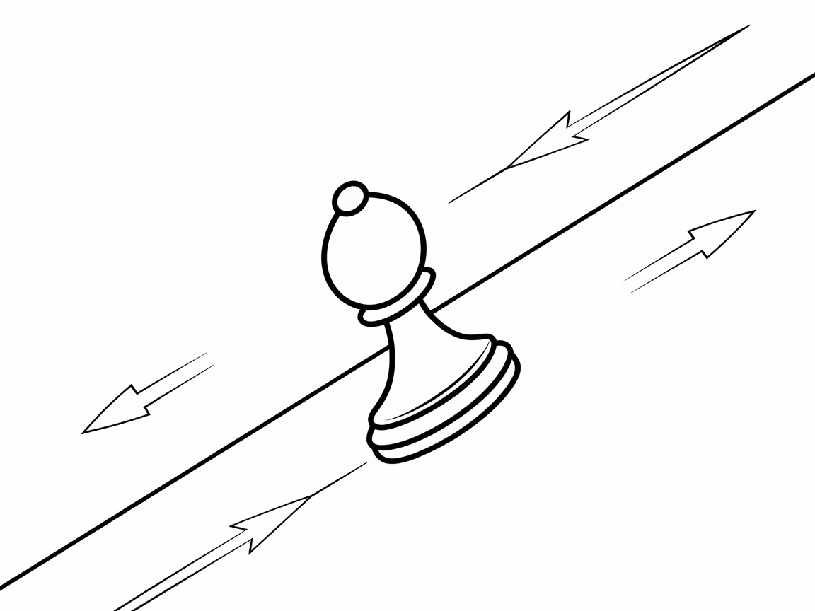 Color the Dynamic Moves of the Pawn