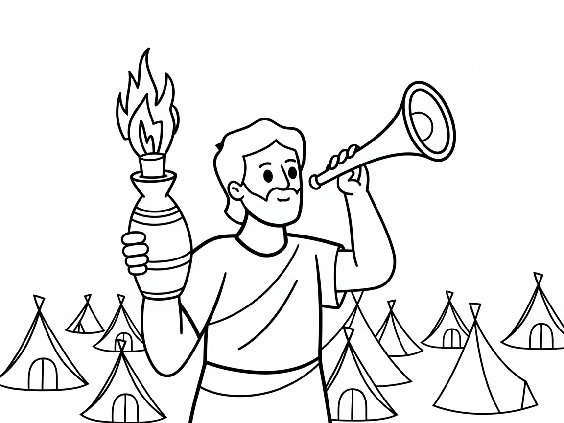 Sound the Trumpet with Gideon