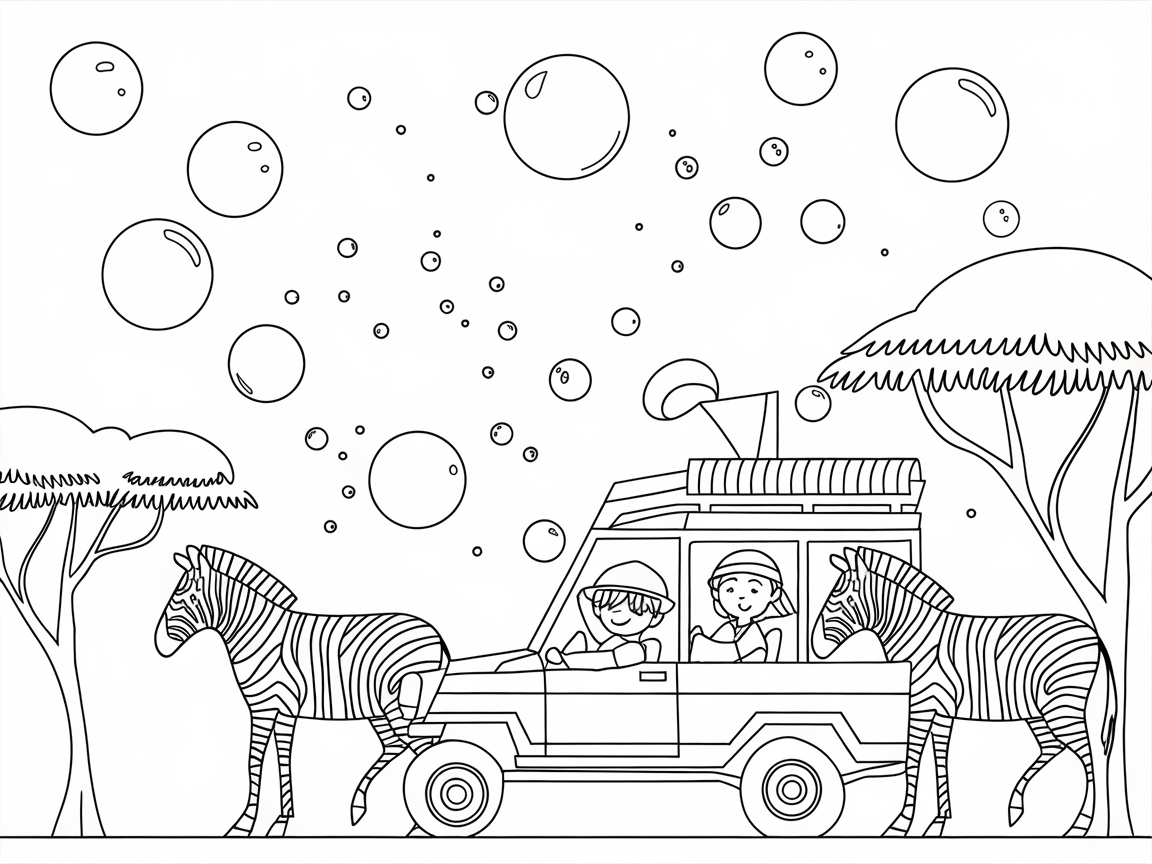 Embark on a Safari Bubble Adventure