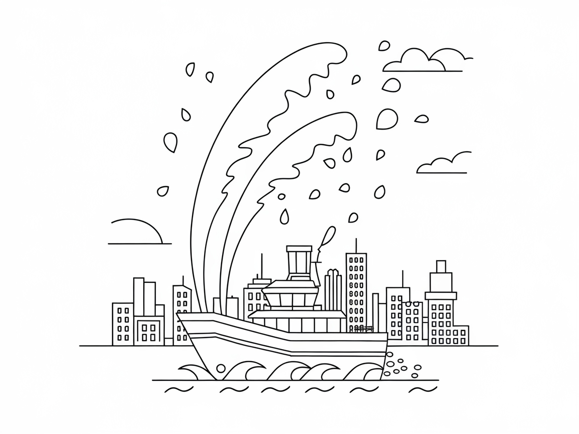 High-Seas Adventure with City-Splash Fireboat