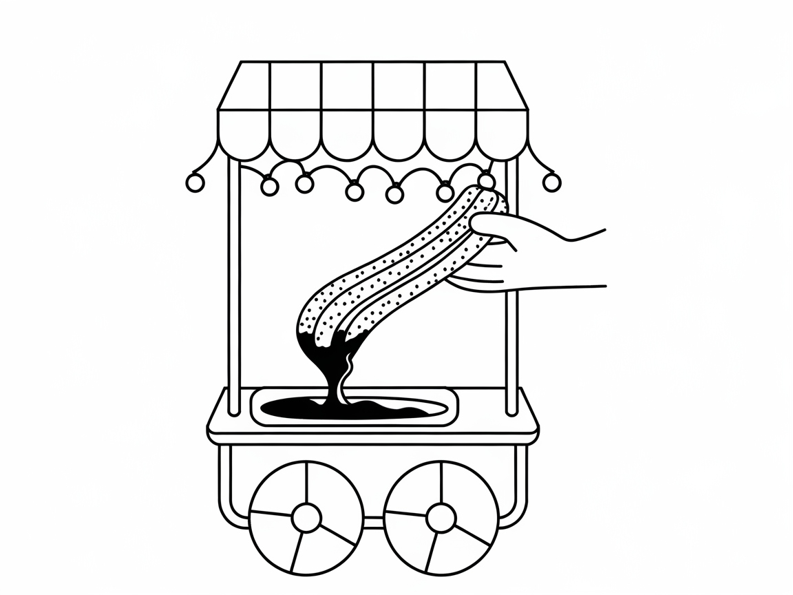 Dive Into Deliciousness with This Churro Cart