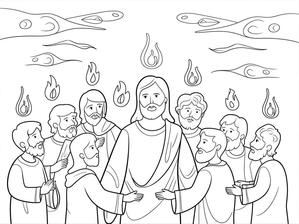Illuminate the Pentecost with This Powerful Scene