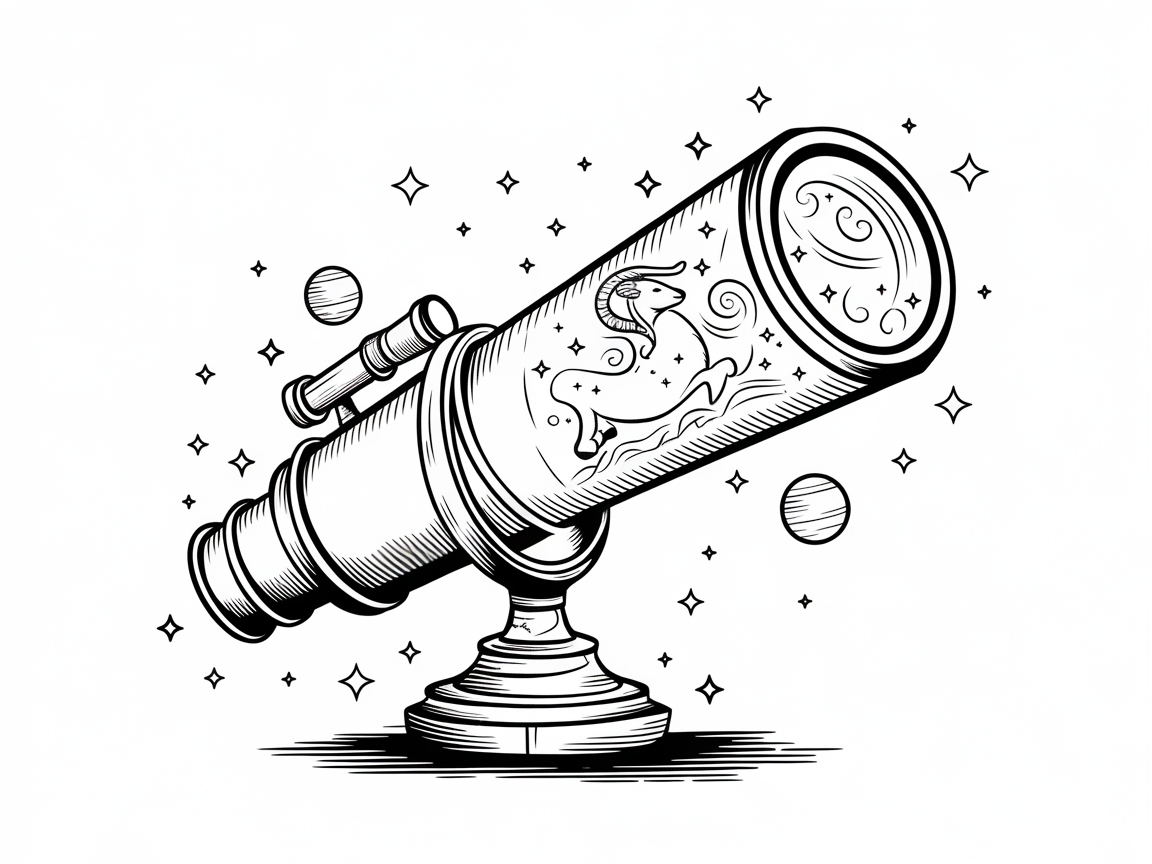 Astronomical Adventure: Capricorn Through the Telescope