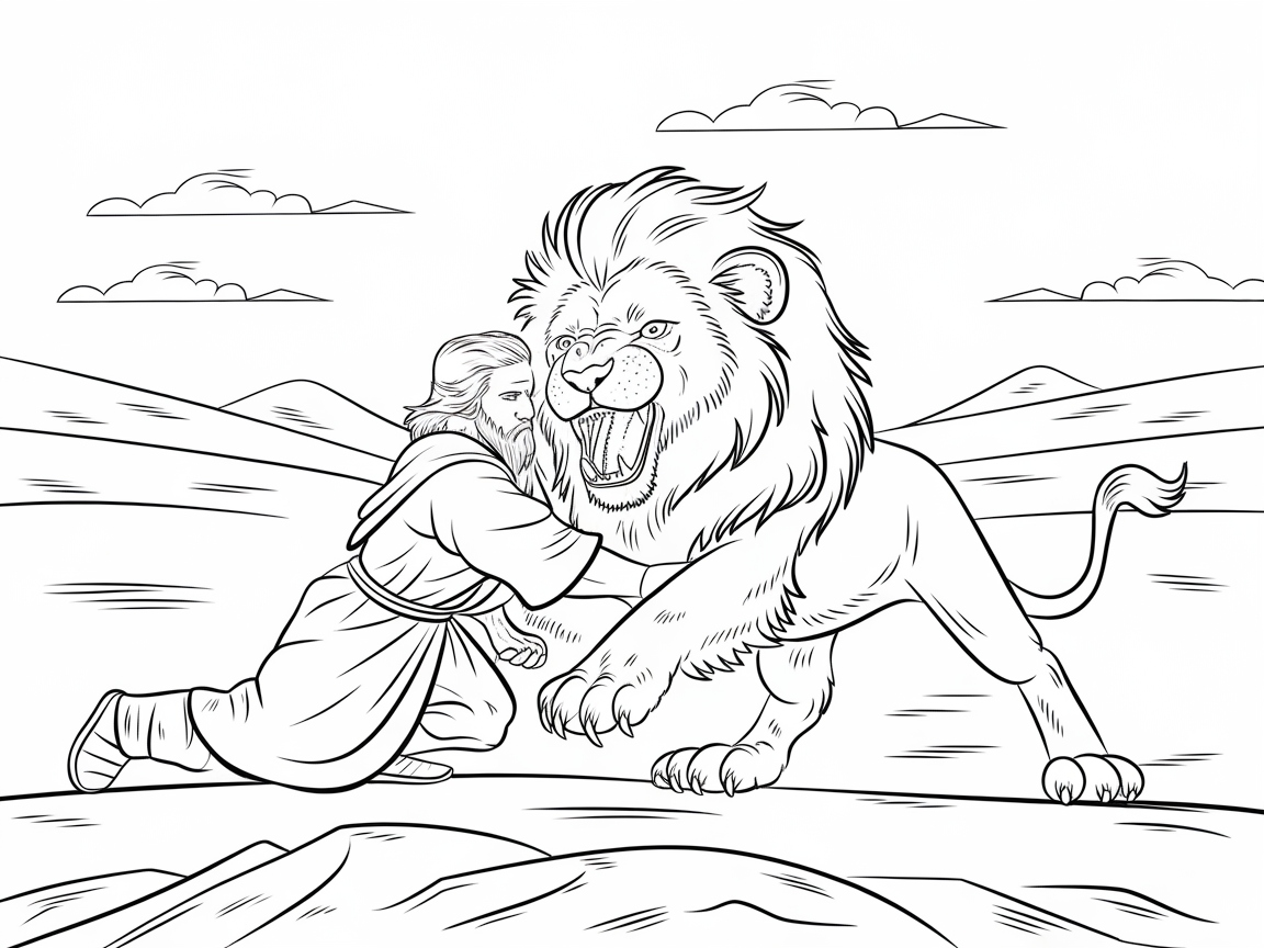 Taming the Mighty Lion with Samson