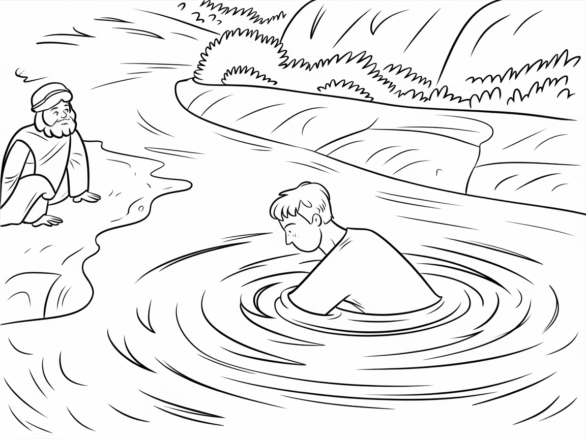 Witness the Healing Waters with Naaman