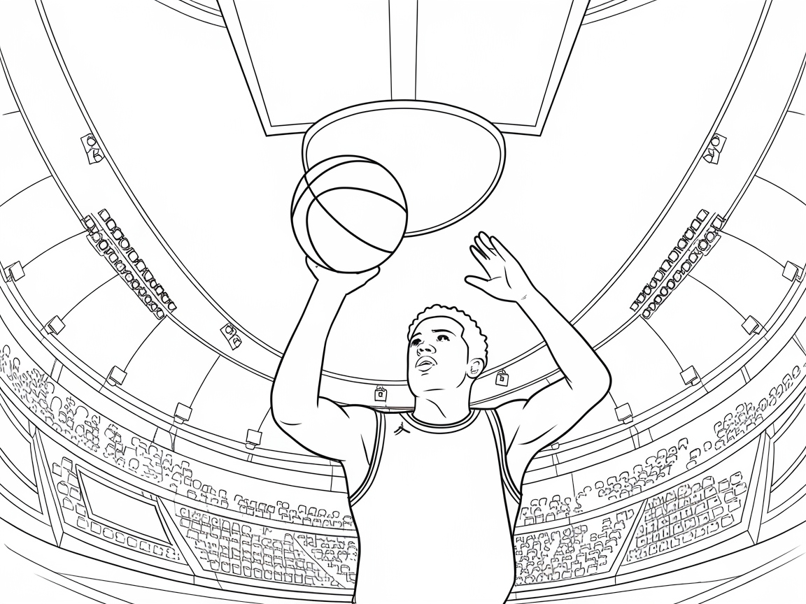 Feel the Rush with This High-Flying Basketball Moment
