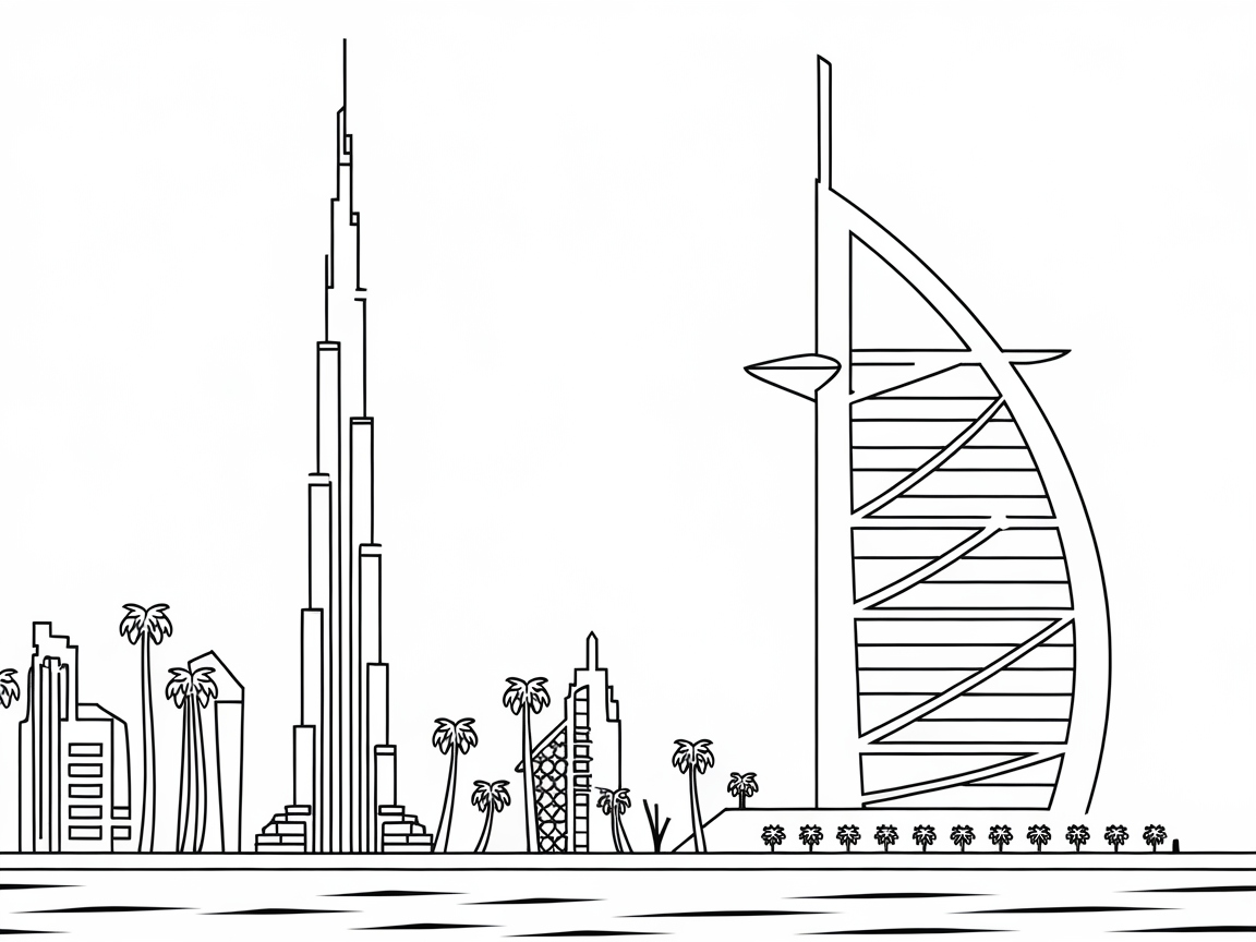 Color Your Way Through Dubai