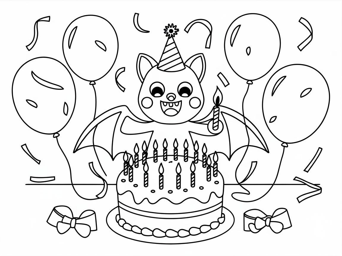 Celebrate with This Birthday Party Bat