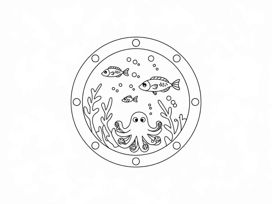 Dive Into This Underwater Adventure Circle