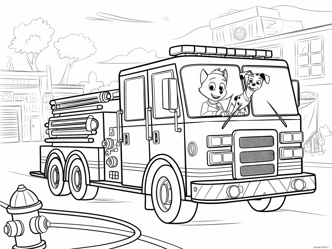 Firefighter Chase to the Rescue