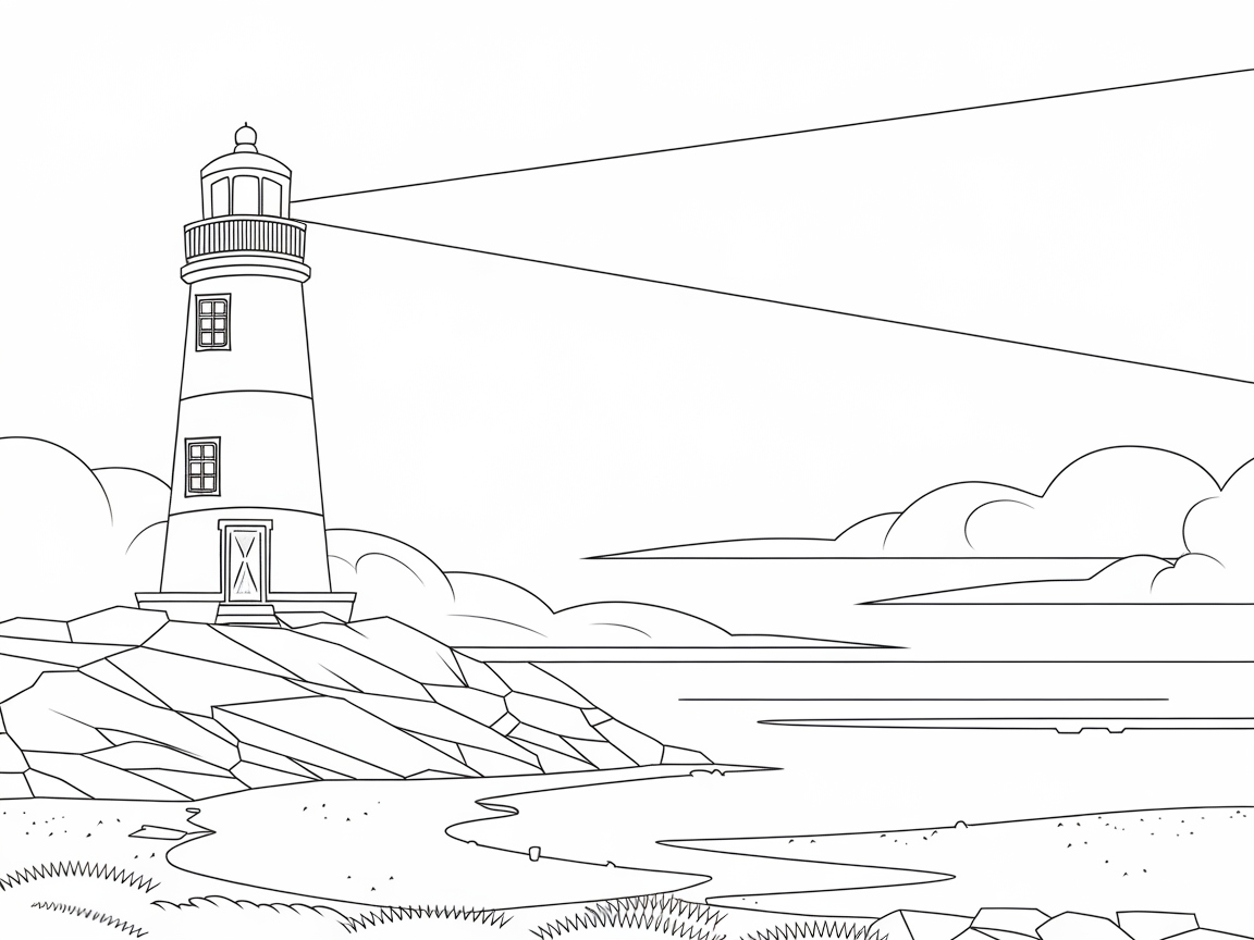 Illuminate Your Imagination with This Lighthouse at Dusk