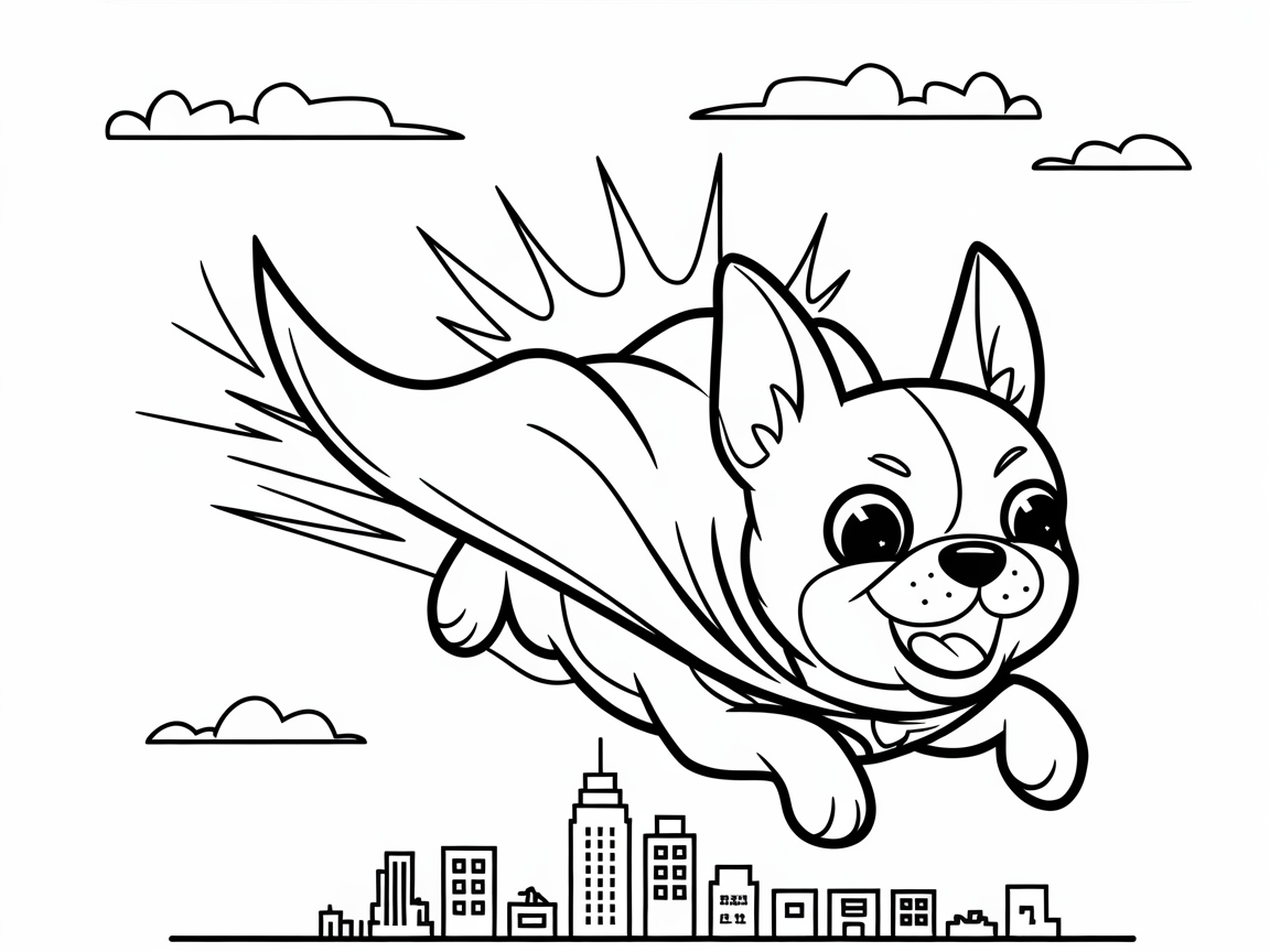 Super Boston Terrier Takes to the Skies