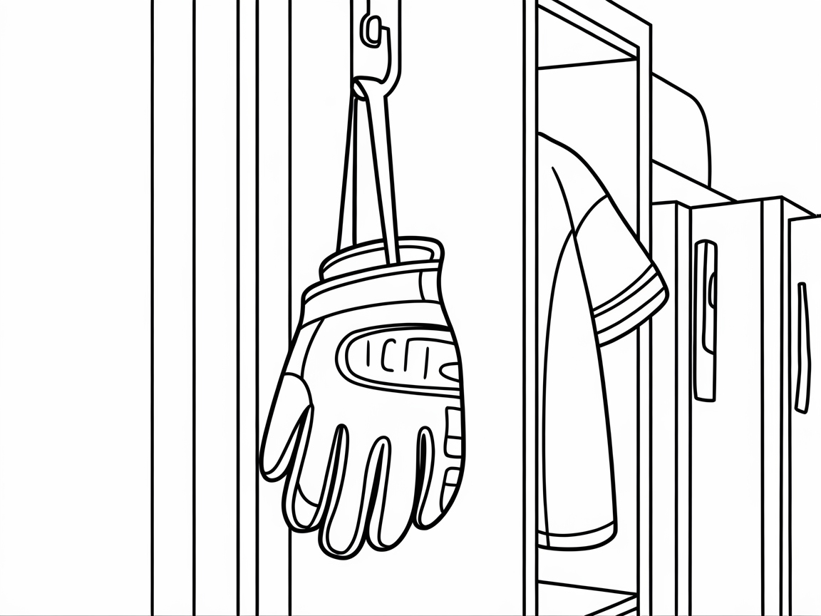 Color Up Your Locker with This Glove and Gear Scene