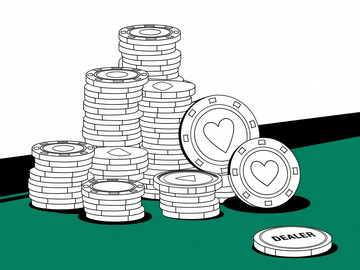 Chip and Cheer: Vibrant Casino Tokens