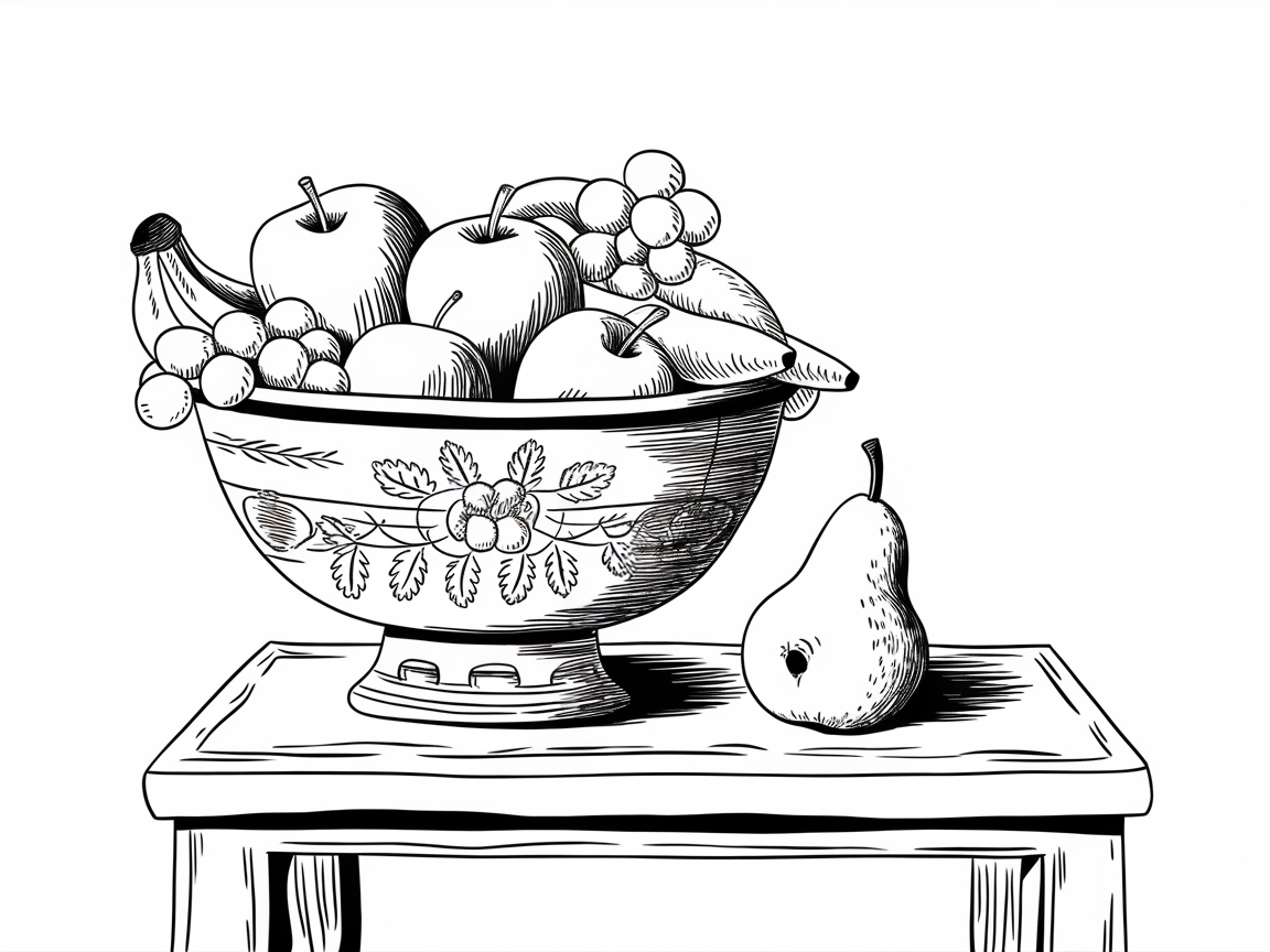 Dive Into This Classic Fruit Bowl Scene