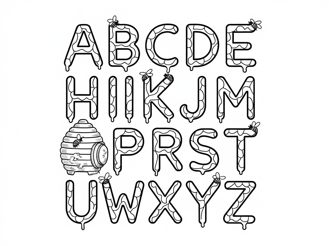 Bee-Inspired Alphabet Adventure