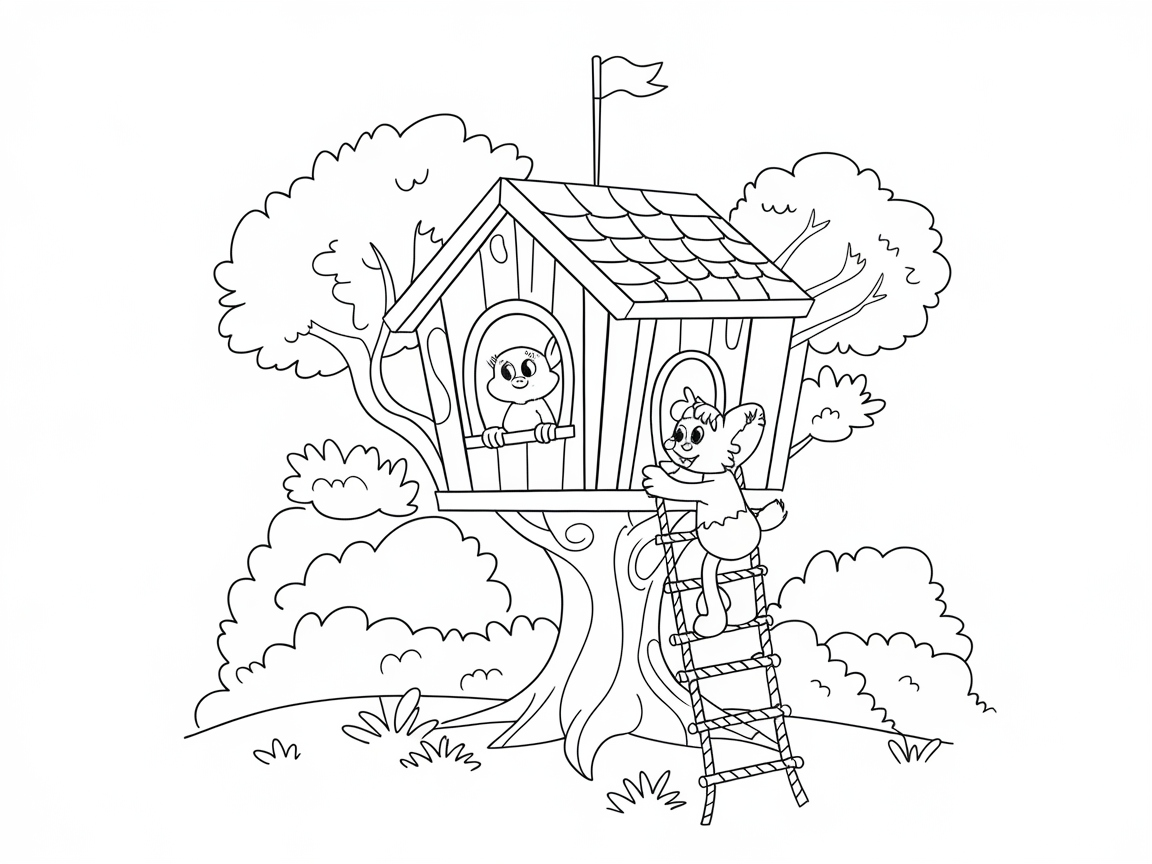 Explore the Treehouse Adventure with Bear Buddies