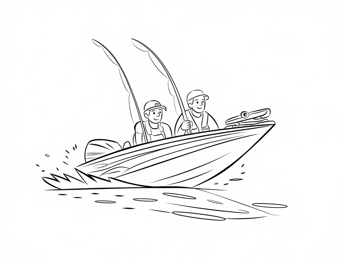 Speedy Boat Adventure: Exciting Fishing Fun