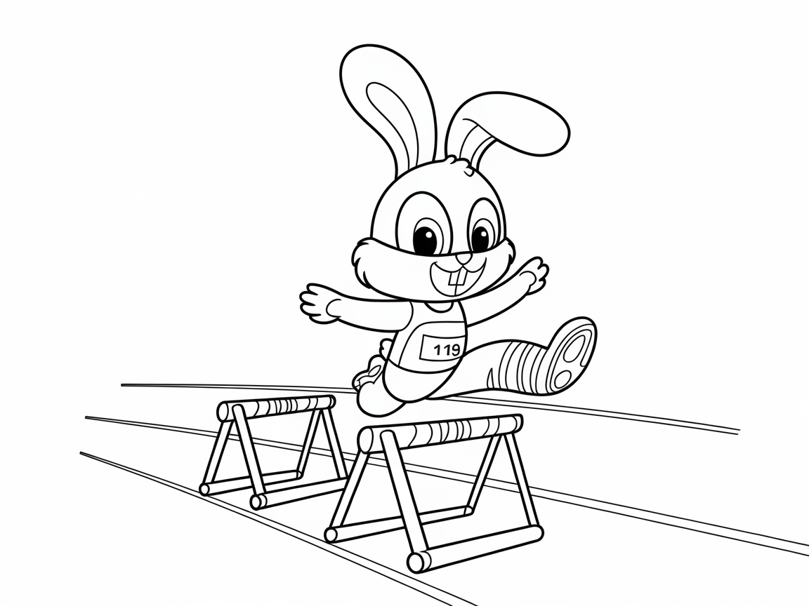 Energetic Bunny