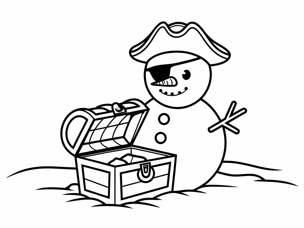 Embark on a Pirate Snowman Adventure