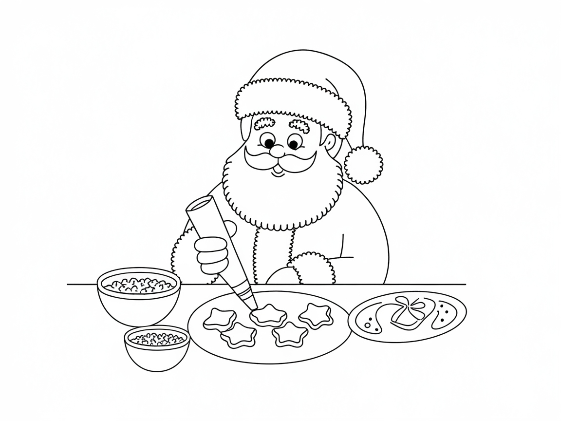 Color Santa
