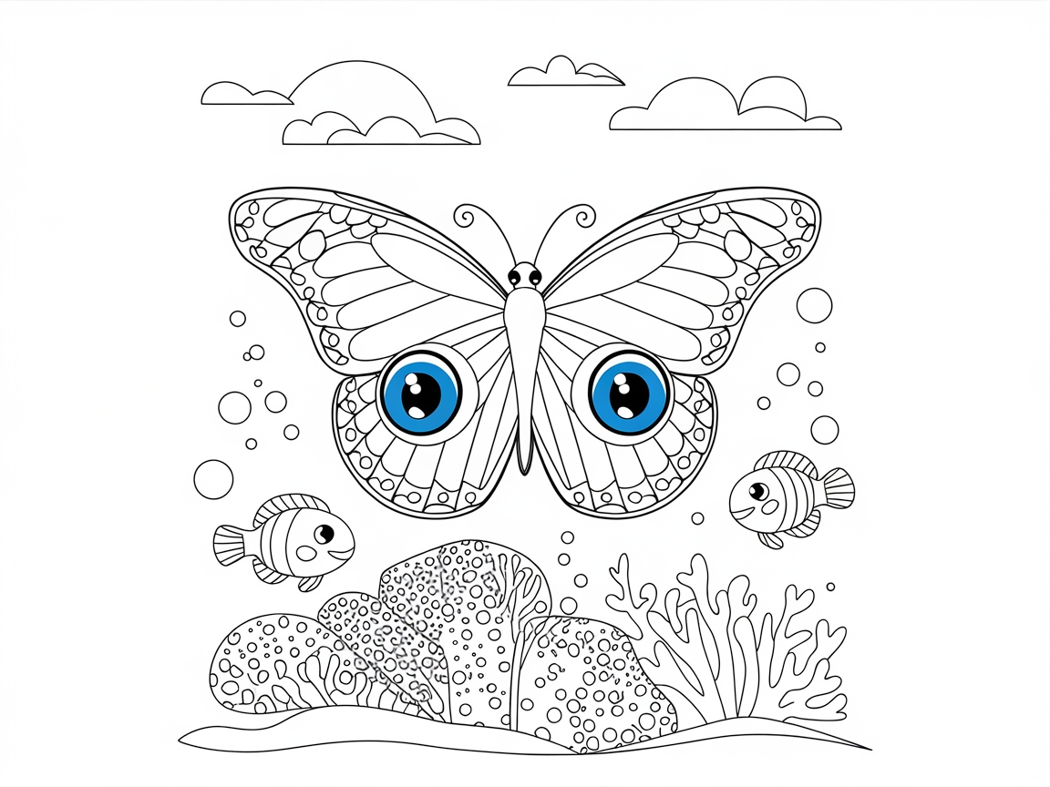 Dive Into This Underwater Butterfly Adventure