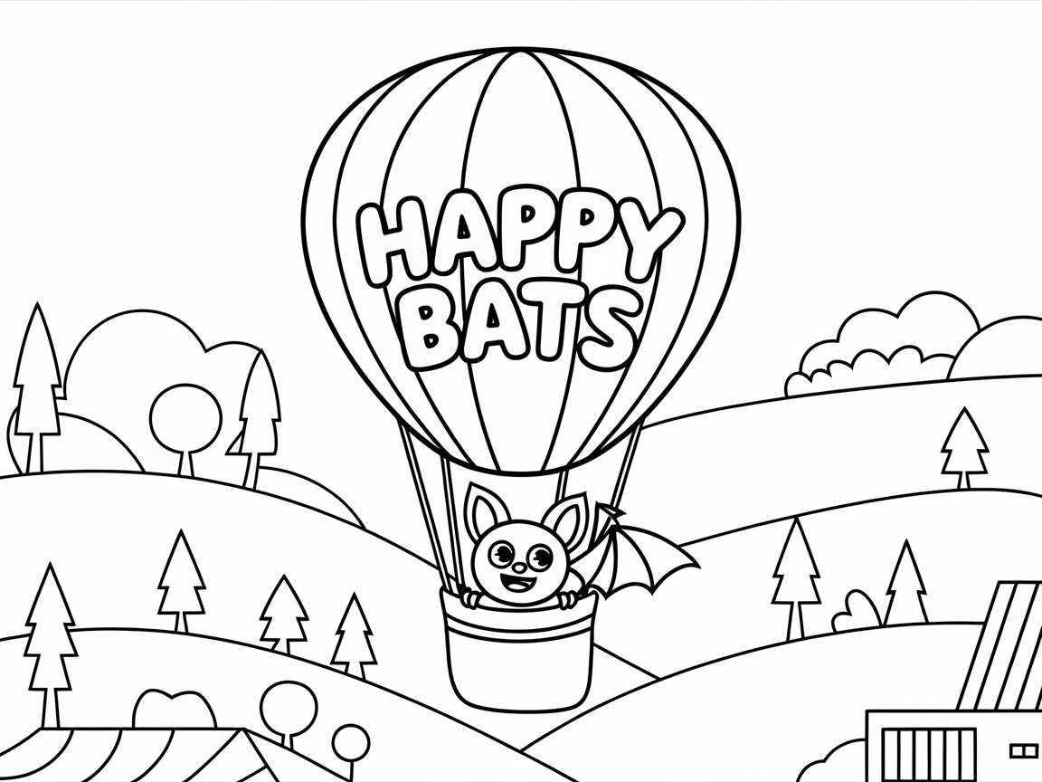 Up, Up, and Away with Happy Bats