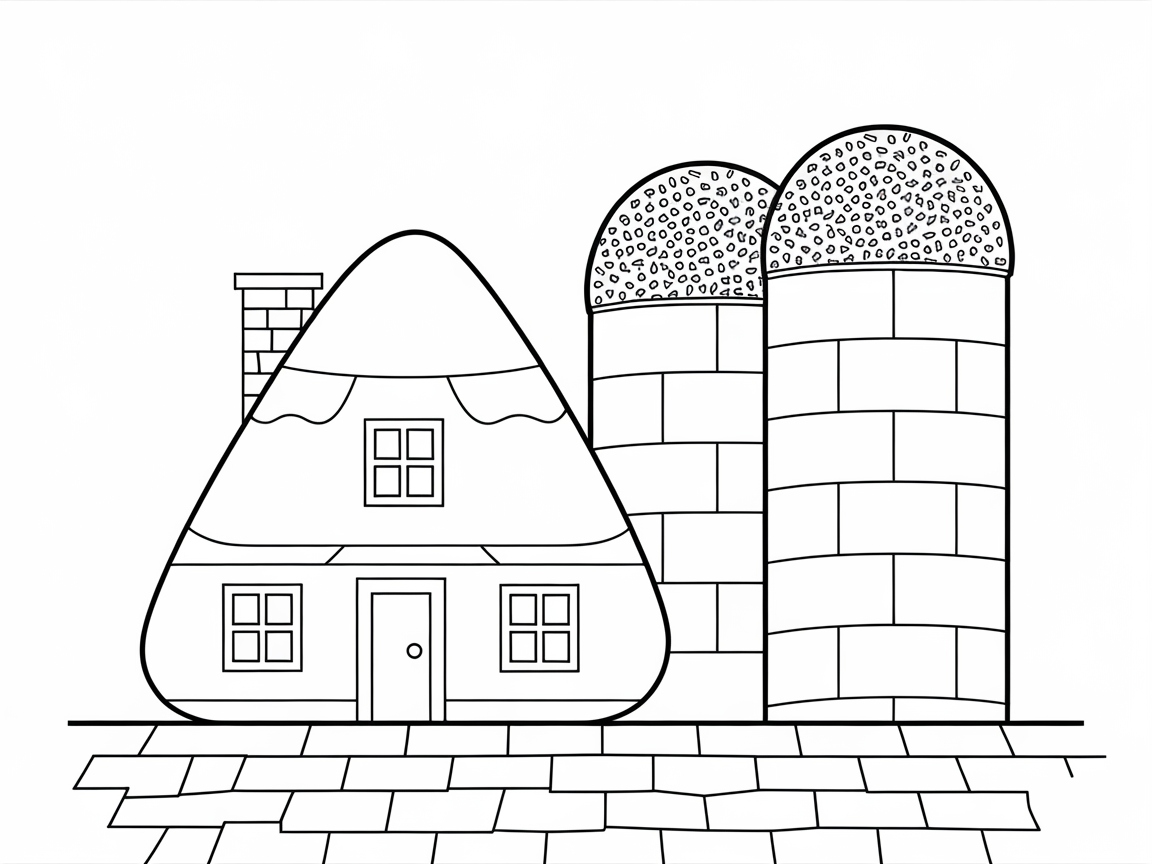 Sugar Silo Cottage in Peppermint Fields