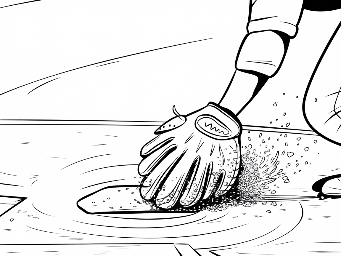Slide into Action with This Home Plate Moment