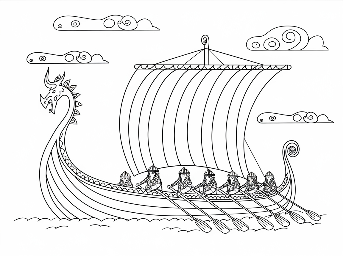Sail Into Viking Adventures with This Longship