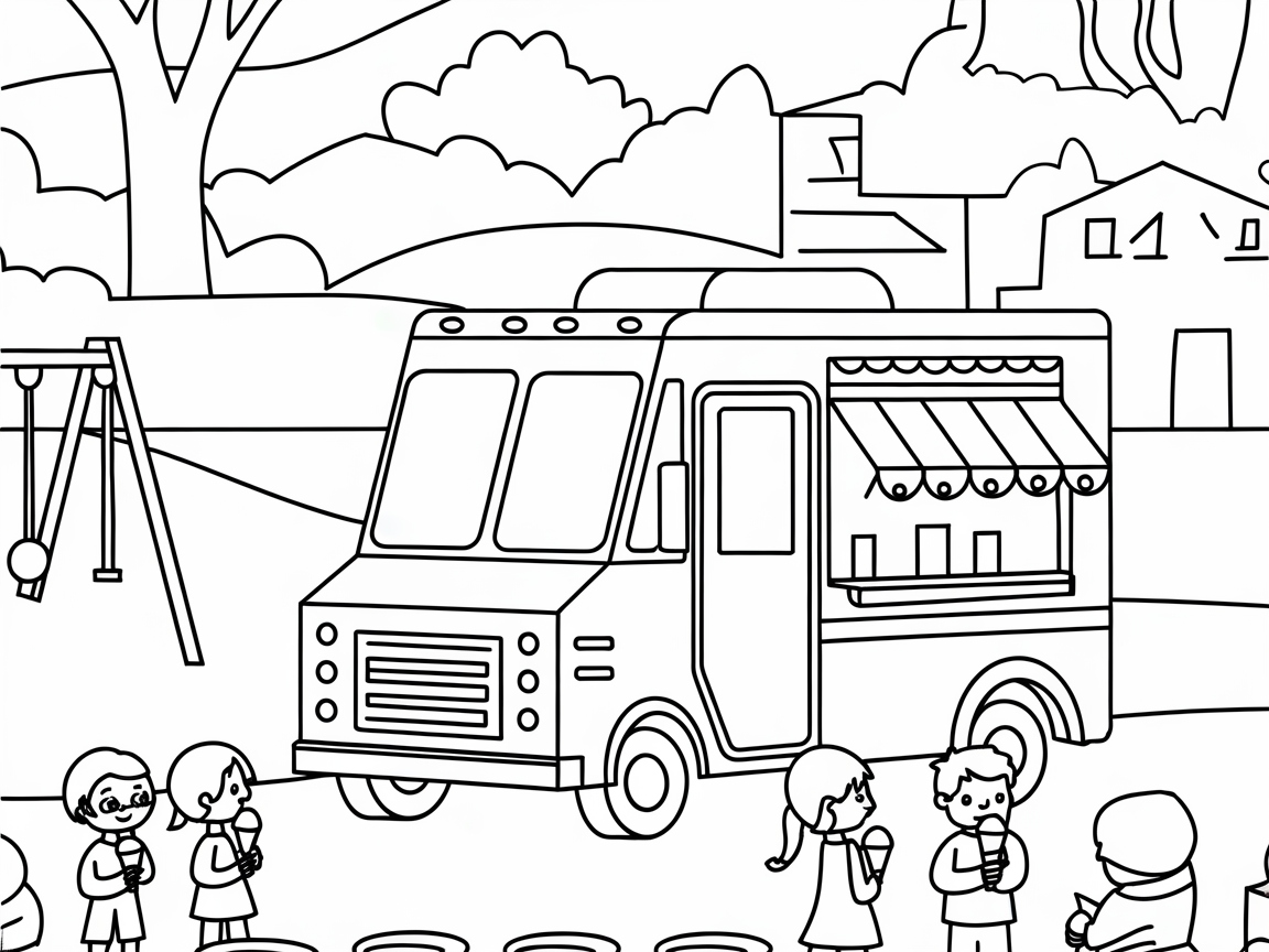 Sweet Treats on Wheels: Ice Cream Truck Fun