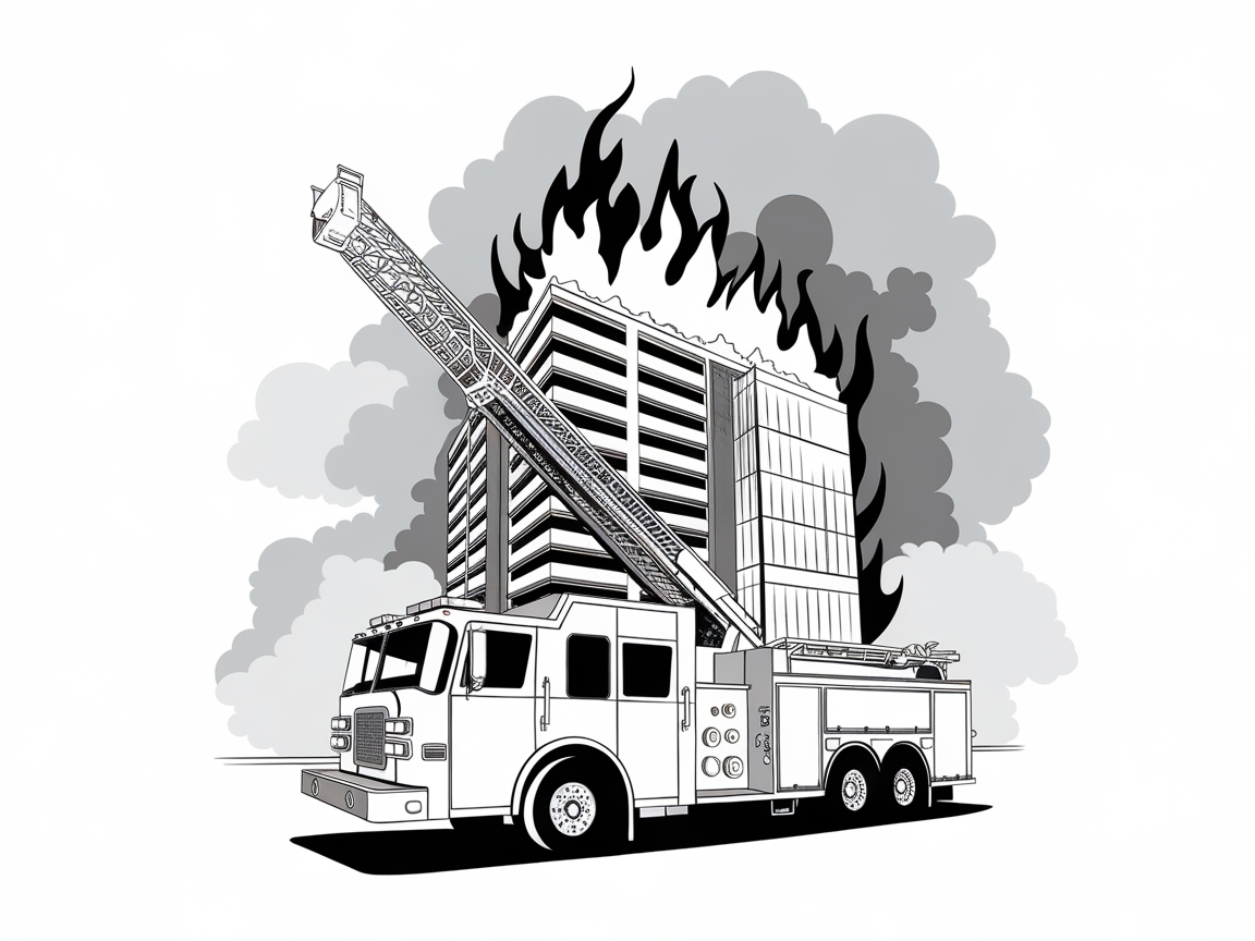 Dive into Action with This Firefighting Adventure Scene