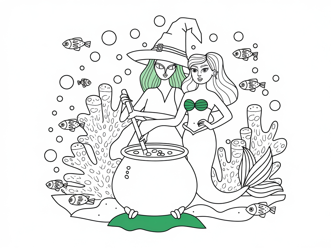 Underwater Witch