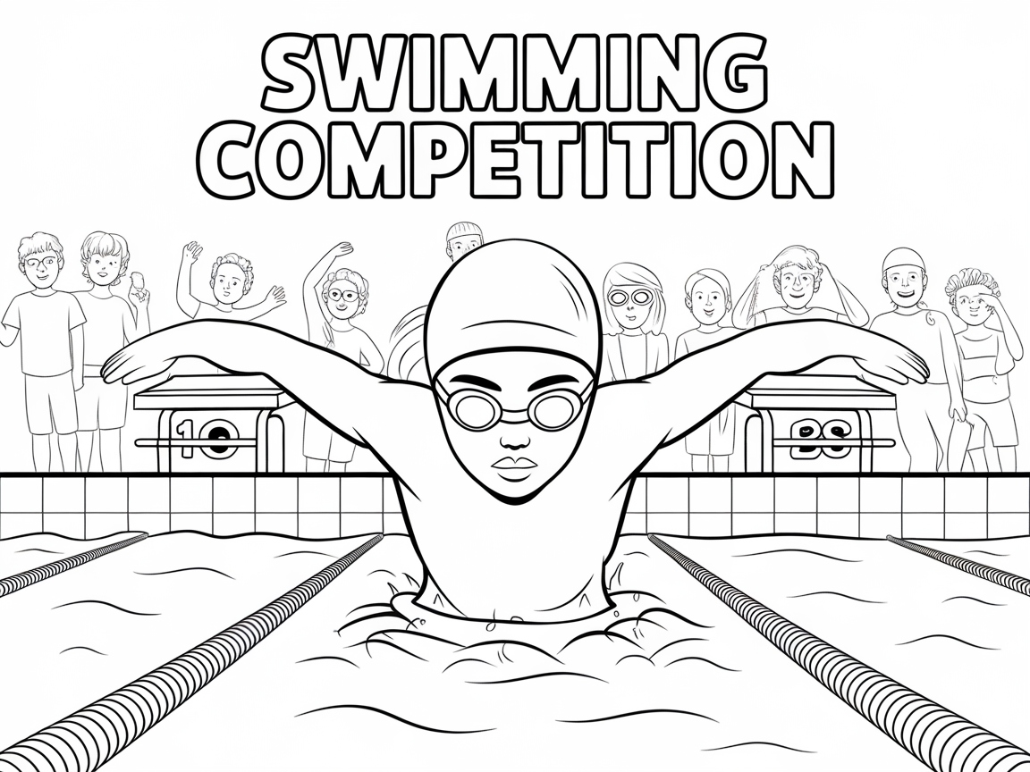 Get Ready for the Big Swim Race!