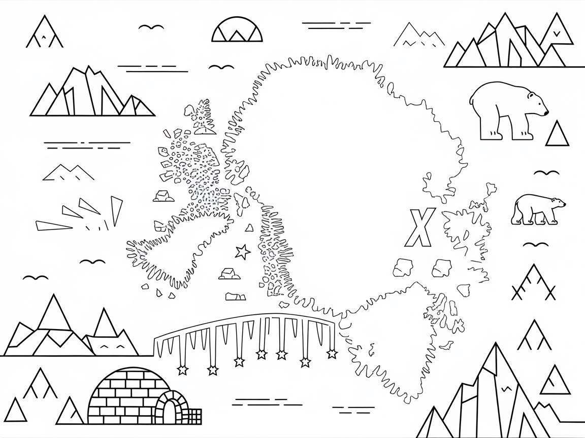 Embark on a Polar Quest with This Arctic Adventure Map