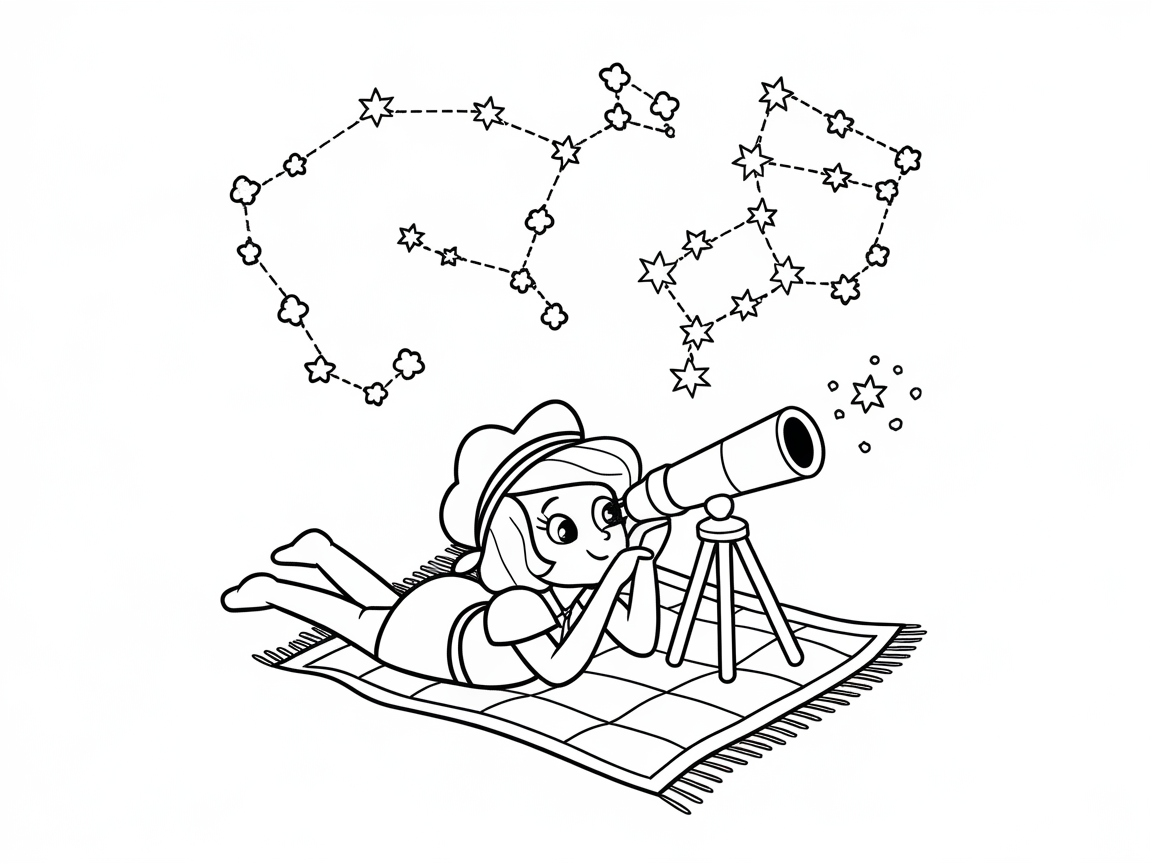 Stargazing Adventure with Strawberry Shortcake