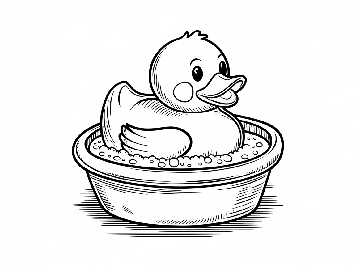 Splish-Splash With This Adorable Bathtub Duck