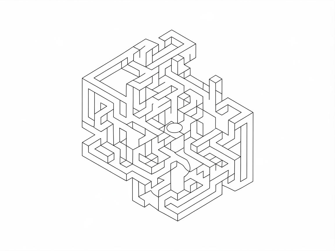 Navigate This Intricate 3D Maze