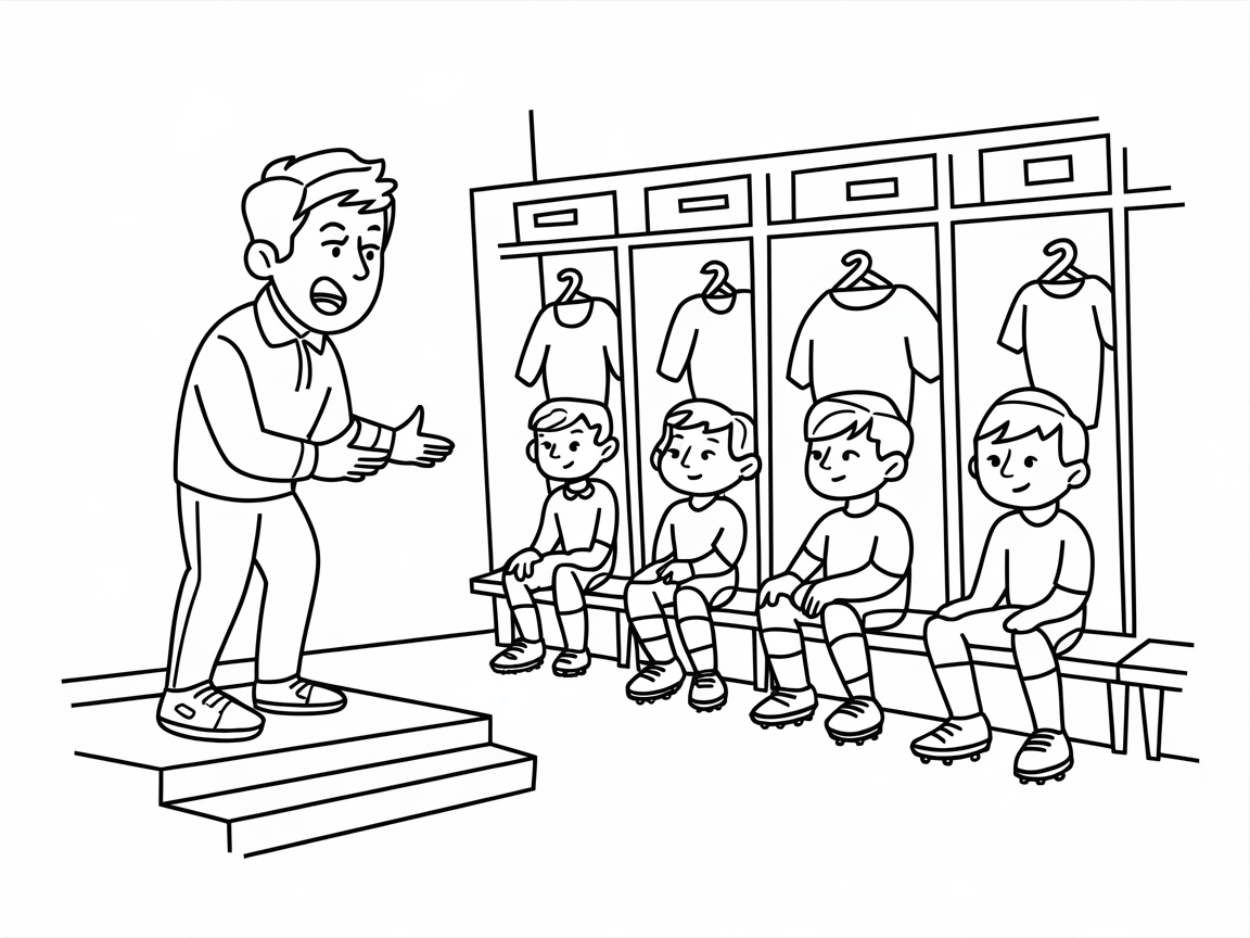 Locker Room Pep Talk: Bring the Team Huddle to Life