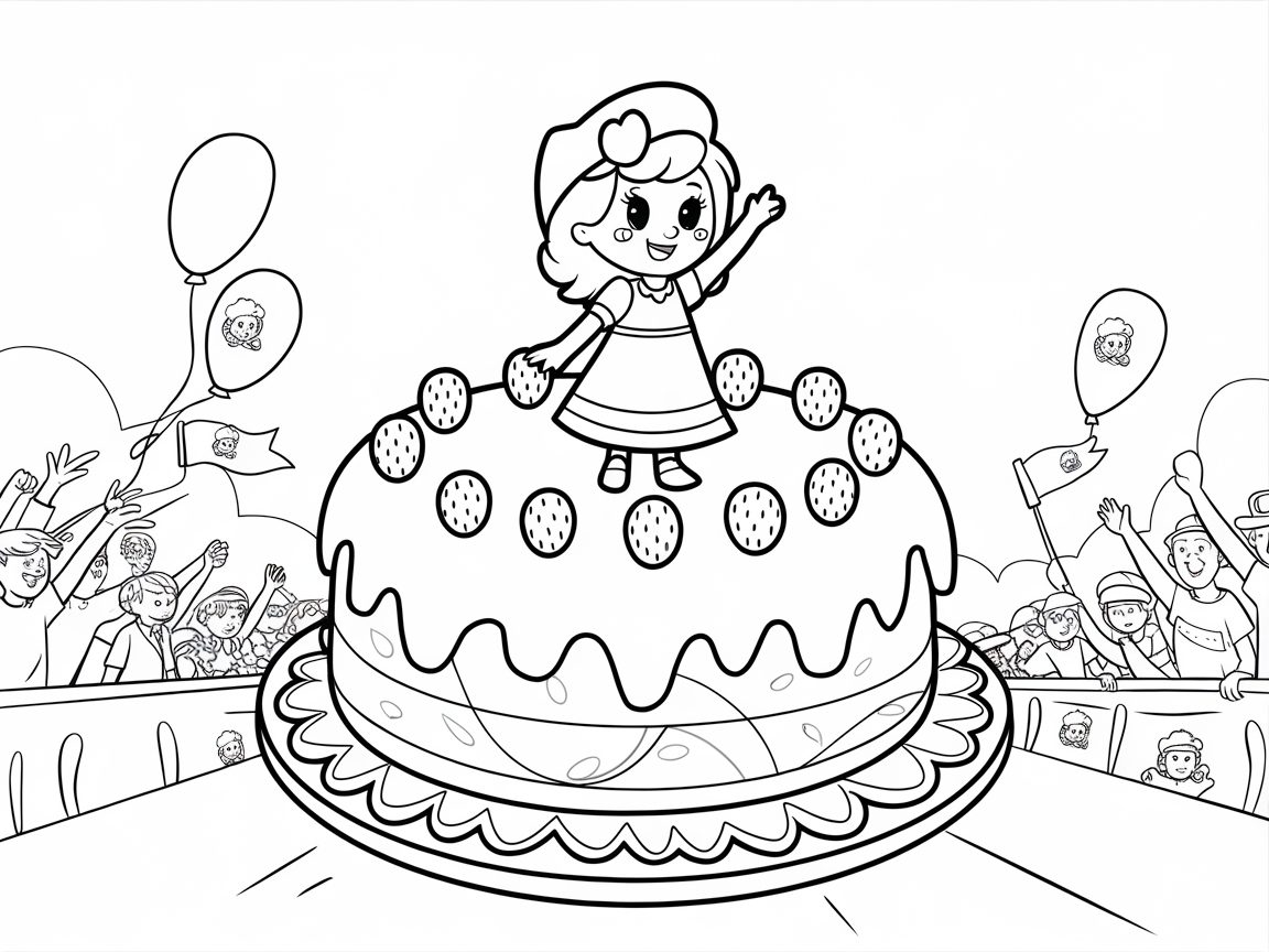 Celebrate with a Strawberry Shortcake Parade