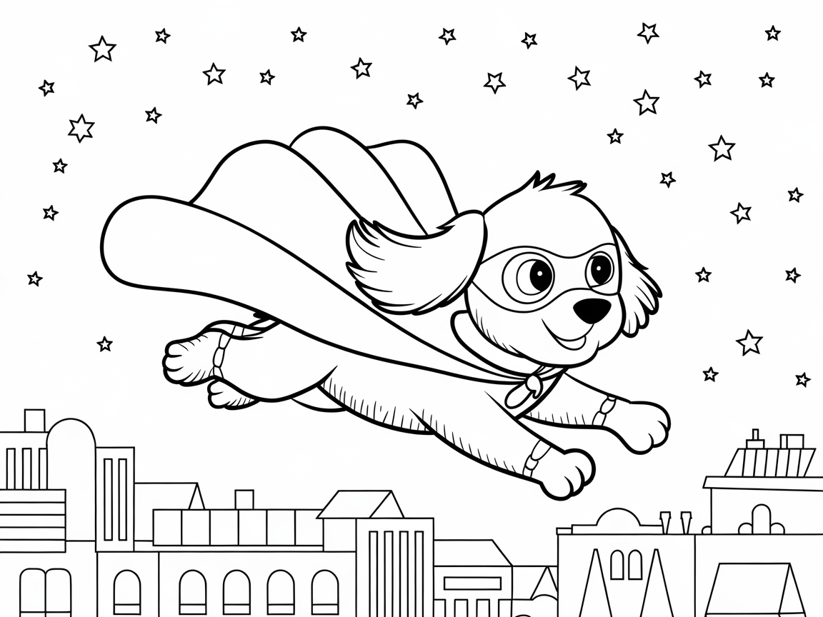 Super Spaniel Takes to the Skies