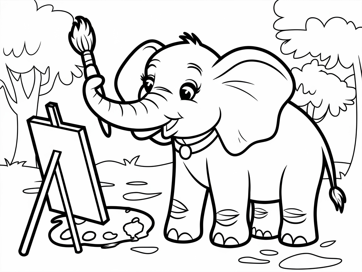 Get Creative with Elephant the Artist